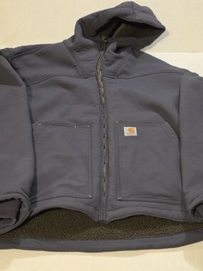 Men’s Carhartt Super Dux Jacket Coat Relaxed Fit Rain Defender Blue 0J5001-2XL